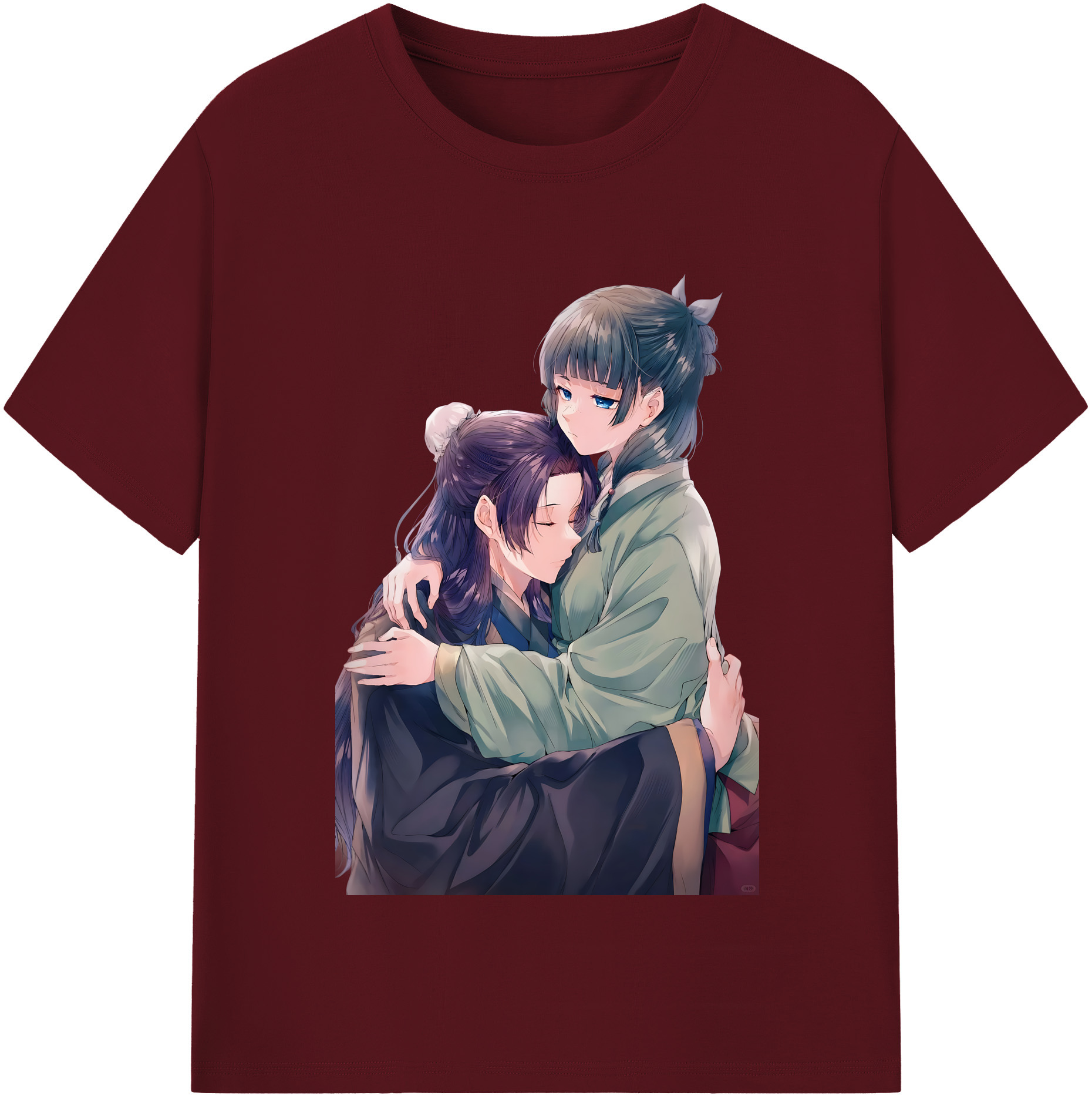 （画像用） 薬屋のひとりごと The Apothecary Diaries 綿100％半袖Tシャツ（フロントプリント）